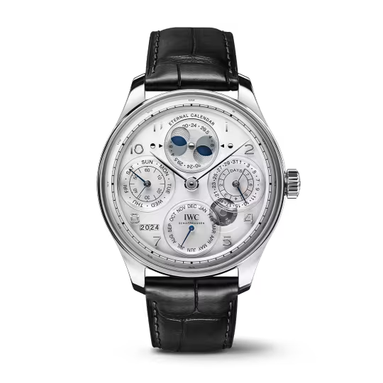 IWC Portugieser - Eternal Calendar - Platinum - 44.4 MM - White Dial - IW505701  nyc watcher nyc watches