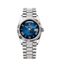 Rolex Day-Date - 36 MM - White Gold - Blue Dial - 128239 PdB