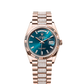 Rolex Day-Date - 36 MM - Rose Gold - Blue Dial - 128235 PdBd nyc watcher nyc watches