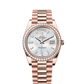 Rolex Day-Date - 40 MM - Rose Gold - White Diamond Dial - 228345RBR PMOPD nyc watcher nyc watches