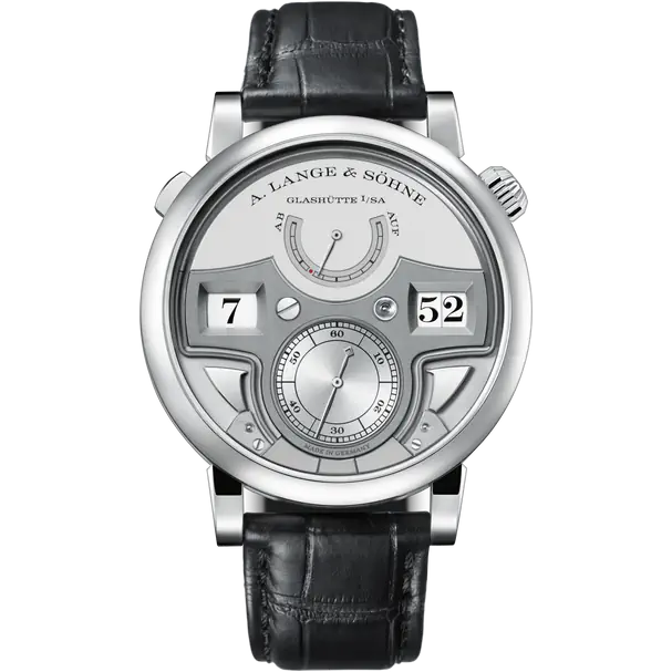 A.Lange & Söhne Zeitwerk - 44.2 MM - Platinum - Rhodium Dial - 147.025F  nyc watcher nyc watches