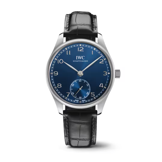 IWC Portugieser - Stainless Steel - 40.4 MM - Blue Dial - IW358305  nyc watcher nyc watches