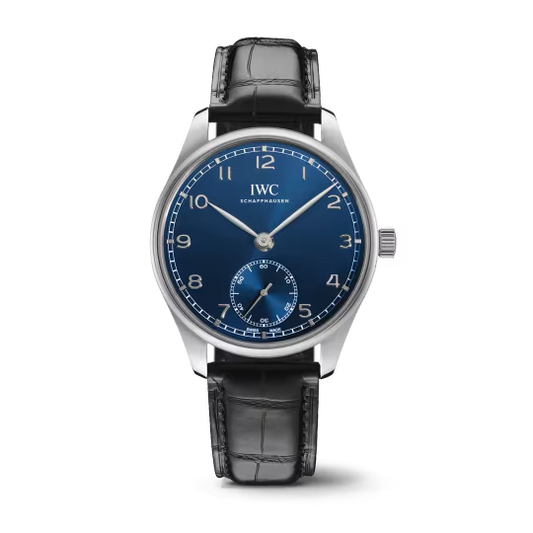 IWC Portugieser - Stainless Steel - 40.4 MM - Blue Dial - IW358305  nyc watcher nyc watches