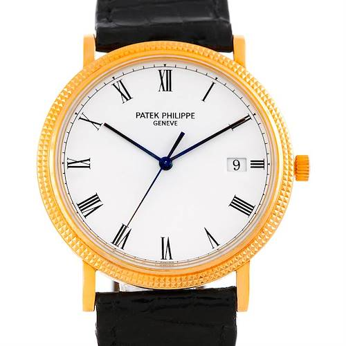 Patek Philippe  Calatrava -  33 MM - Yellow Gold - 3944J  nyc watcher nyc watches