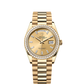 Rolex Day-Date - 36 MM - Yellow Gold - Champagne Dial - 128348RBR PCh  nyc watcher nyc watches