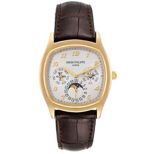 Patek Philippe Complications - Perpetual Calendar and Moonphase - 44.6 MM - Yellow Gold - 5940J-001  nyc watcher nyc watches