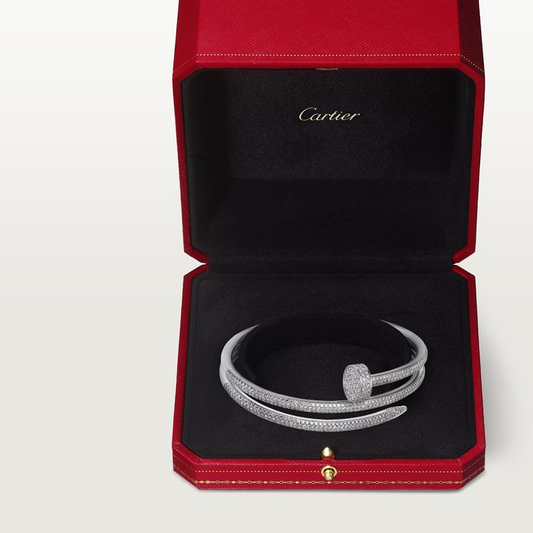 Cartier Juste Un Clou Bracelet - White Gold - Diamonds - N6708717