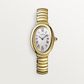 Cartier Baignoire de Cartier Yellow Gold 31.4 MM - Yellow gold Bracelet - Silvered Dial - WGBA0013