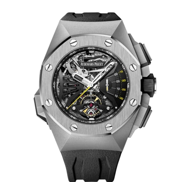 Audemars Piguet - Royal Oak - Tourbillon - 44 MM - Titanium - 26577TI.OO.D002CA.01 nyc watcher nyc watches