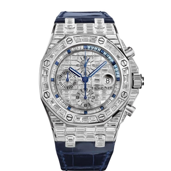 Audemars Piguet - Royal Oak Offshore - 42 MM - White Gold - Chronograph - 26473BC.ZZ.D023CR.01 nyc watcher nyc watches