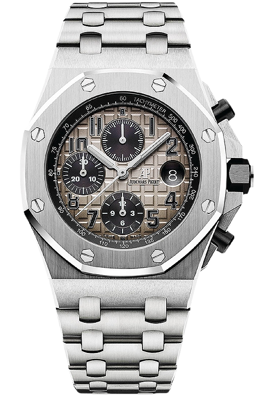 Audemars Piguet - Royal Oak Offshore - 42 MM - Platinum - Chronograph - 26470PT.OO.1000PT.01  nyc watcher nyc watches