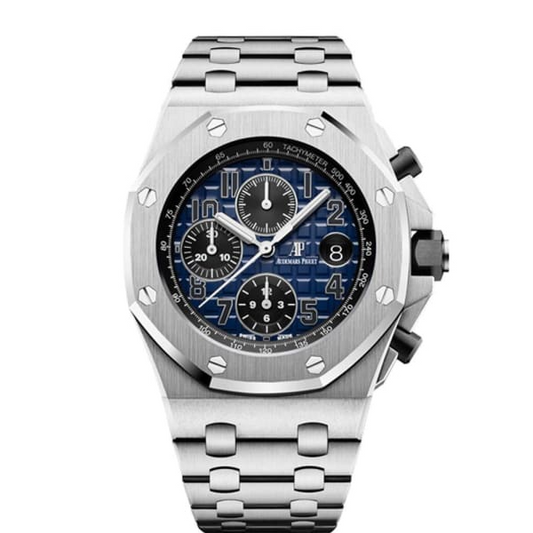 Audemars Piguet - Royal Oak Offshore - 42 MM - Platinum - Chronograph - 26470PT.OO.1000PT.02 nyc watcher nyc watches