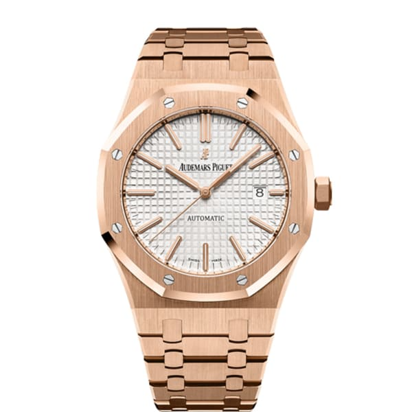 Audemars Piguet - Royal Oak - 41 MM - Rose Gold - 15400OR.OO.1220OR.02 nyc watcher nyc watches