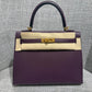 Hermès Kelly 25 - Cassis - Madame - Gold Hardware - K25CMGHW