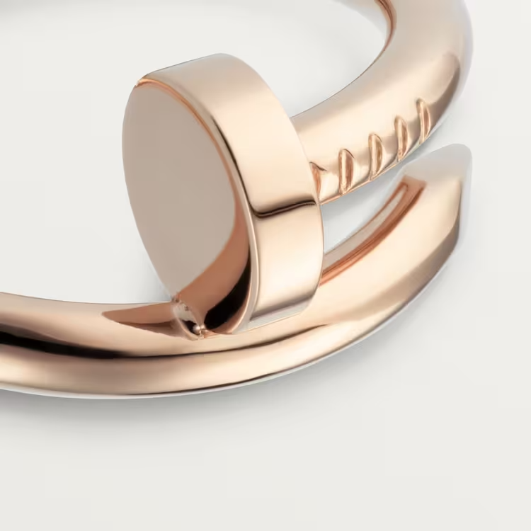 Cartier Just Un Clou Ring - Rose Gold Small - B4092500