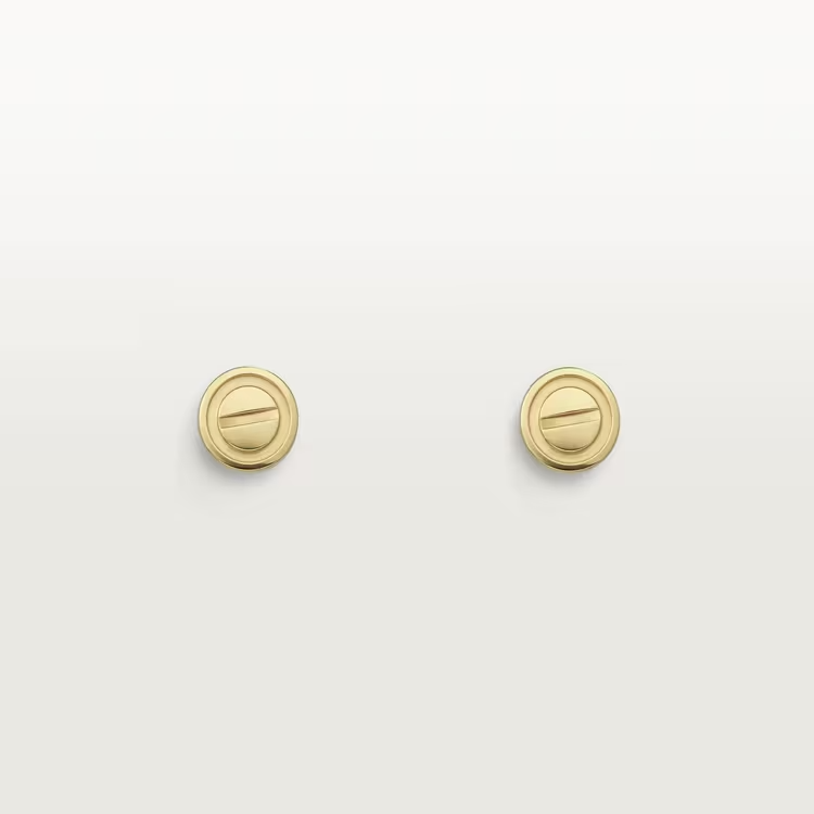 Cartier Love Earrings - Yellow Gold - B8301255