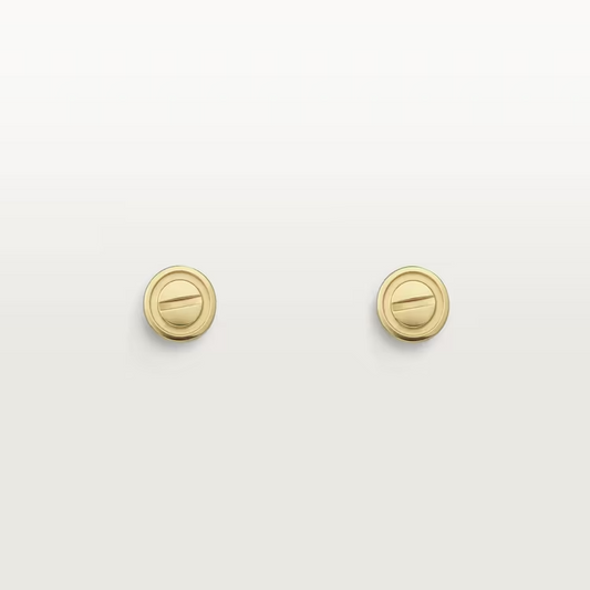 Cartier Love Earrings - Yellow Gold - B8301255