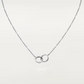 Cartier Love Necklace Diamonds - White Gold - B7013700