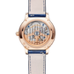 JLC - Rendez-Vous Dazzling Shooting Star - 36 MM - Pink Gold - Blue Aventurine Dial - Diamond Bezel - Blue Leather Strap - Q364247J