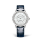 JLC - Rendez-Vous Dazzling Night & Day - 36 MM - White Gold - Mother-Of-Pearl Diamond-Set Dial - Diamond Bezel - Blue Leather Strap - Q3433570