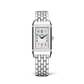 JLC - Reverso One Monoface - 40.1 MM x 20 MM - Stainless Steel - Silvered-Gray Guilloché Dial - Diamond-Set Case - Stainless Steel Bracelet - Q3288121