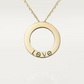 Cartier Love Necklace - Yellow Gold - Diamonds - B7058400