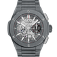 Hublot Big Bang Integrated Gray Ceramic 42 MM - Gray Ceramic Bracelet - Matte Gray Skeleton Dial - 451.FX.6923.FX