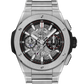 Hublot Big Bang Integrated Titanium 42 MM - Titanium Bracelet - Matte Black Skeleton Dial - 451.NX.1170.NX