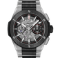 Hublot Big Bang Integrated Titanium Ceramic 42 MM - Titanium and Ceramic Bracelet - Matte Black Skeleton Dial - 451.NM.1170.NM