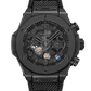 Hublot Big Bang Reloaded All Black Titanium Ceramic - 44 MM - Black Rubber Strap - Matte Black Skeleton Dial - 421.CX.1140.NR.RLD