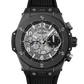 Hublot Big Bang Unico Black Magic 42 MM - Black Rubber Strap - Matte Black Skeleton Dial - 441.CI.1171.RX