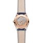JLC - Master Ultra Thin Perpetual Calendar - 39 MM - Pink Gold - Midnight Blue Dial - Blue Leather Strap - Q114258J