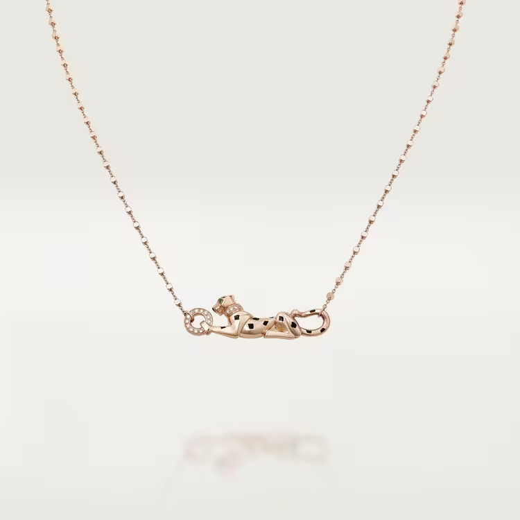 Cartier Panthère de Cartier Necklace - Rose Gold - Diamonds - B7224538