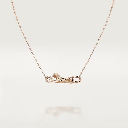 Cartier Panthère de Cartier Necklace - Rose Gold - Diamonds - B7224538
