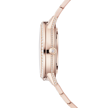 JLC - Rendez-Vous Jewellery Shooting Star - Limited Edition - 36 MM - Pink Gold - Shooting Star Motif Dial - Diamond-Set Bezel - Pavé Diamond Pink Gold Bracelet - Q36423C3
