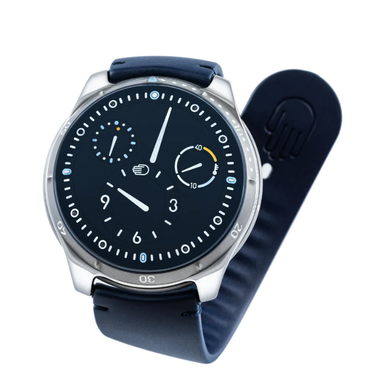 Ressence TYPE 5 Night Blue - 46 MM - Titanium - Blue Dial - Type5N