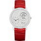 Piaget Altiplano - White Gold 38 MM - Red Leather Strap - Diamond Bezel - Diamond Dial - G0A45034