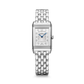 JLC - Reverso Classic Duetto - 34.2 MM x 21 MM - Stainless Steel - Silvered-Gray/Blue Dial - Stainless Steel Bracelet - Q2668143