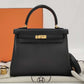 Hermès Kelly 25 - Cheri - Black - Gold Hardware - K25CBGHW