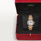 Cartier Pasha de Cartier Rose gold 30 MM - Rose Gold Bracelet - Diamond Bezel - Opaline Flinqué Dial - WJPA0018