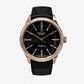 Rolex Everose Gold Cellini Date Watch - 39 MM - Leather Strap - Black Dial -  50505