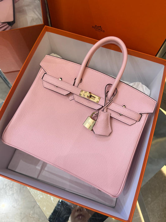 Hermès Birkin 25 HSS - Sakura - Chevre - Gold Hardware - B25SCGHW