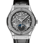 Hublot Classic Fusion Aerofusion Moonphase Titanium Diamonds 42 MM - Black Rubber and Alligator Straps - Diamond Bezel - Sapphire Dial - 547.NX.0170.LR.1104