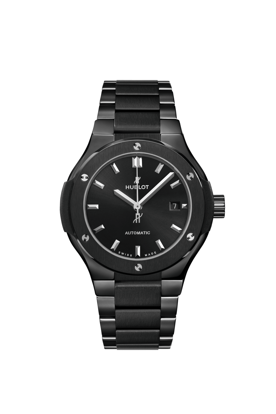 Hublot Classic Fusion Black Magic 33 MM - Black Ceramic Bracelet - Matte Black Dial -  585.CM.1470.CM