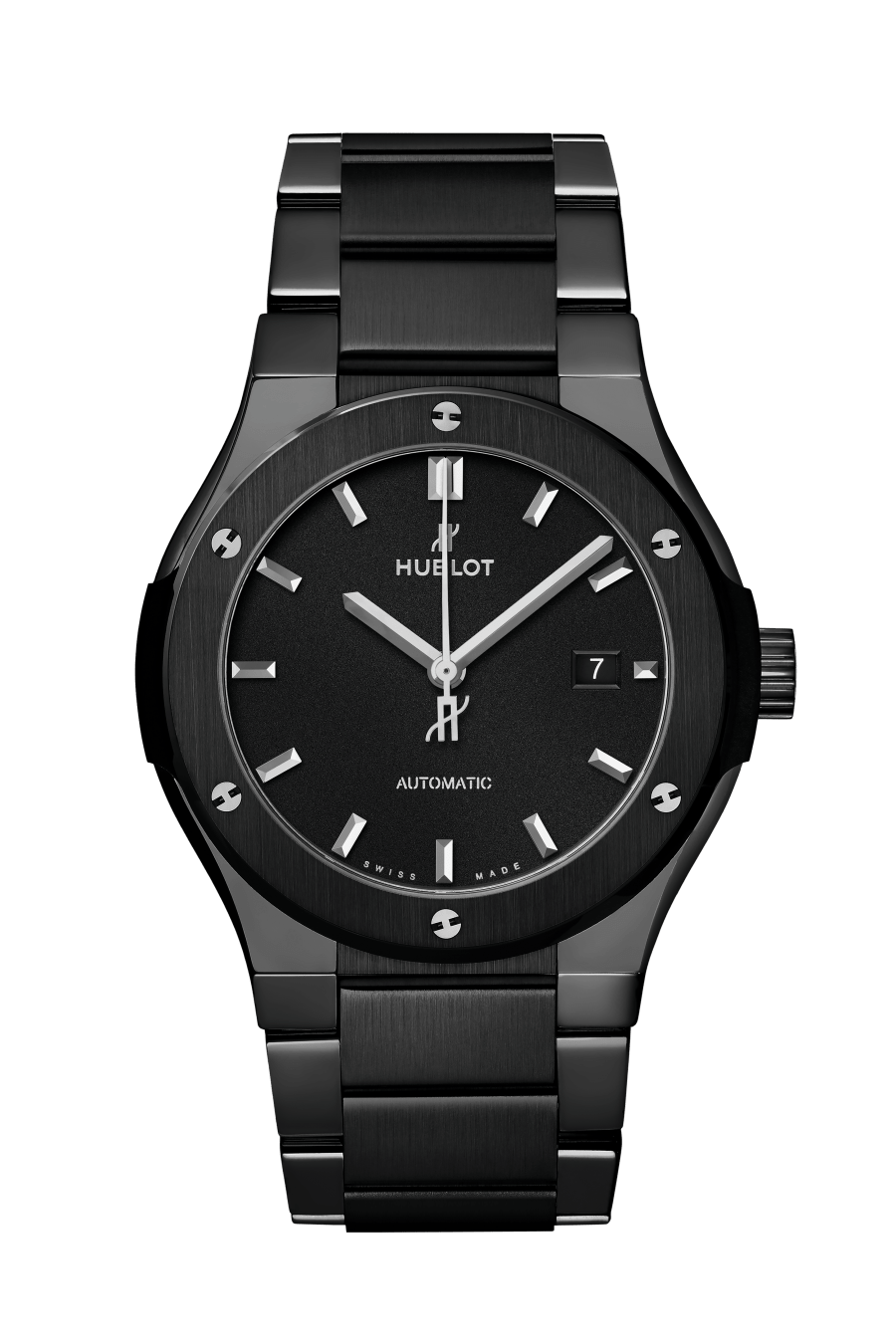 Hublot Classic Fusion Black Magic 42 MM - Black Ceramic Bracelet - Matte Black Dial - 548.CM.1170.CM