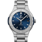 Hublot Classic Fusion Blue Titanium 38 MM - Blue Titanium Bracelet - Satin Blue Sunburst Dial - 568.NX.7170.NX