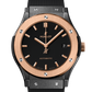 Hublot Classic Fusion Ceramic King Gold 45 MM - Black Rubber Strap - Matte Black Dial - 511.CO.1181.RX