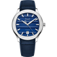 Piaget Polo Signature Date - Stainless Steel - 42 MM - Dark Blue Rubber Strap - Blue Dial - G0A51031