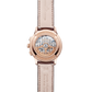 JLC - Master Control Chronograph Calendar - 40 MM - Pink Gold - Silvered-Gray Dial - Brown Leather Strap - Q4132530