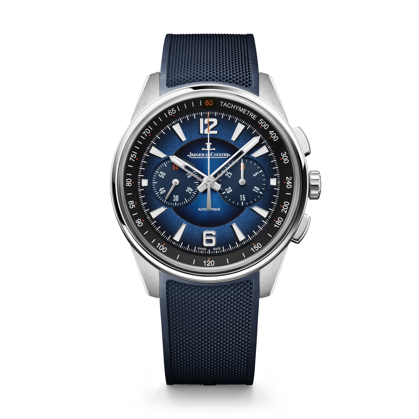 JLC - Polaris Chronograph - 42 MM - Stainless Steel - Shaded Blue Dial - Stainless Steel Bracelet - Q9028181